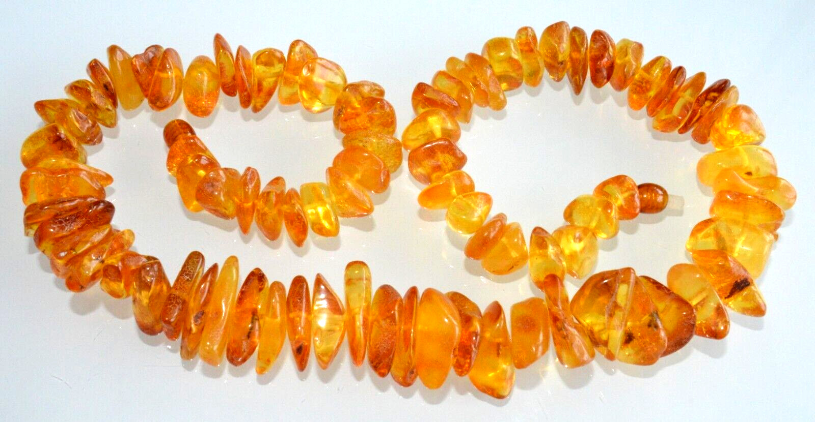 58gr RUSSIAN SOVIET BALTIC AMBER BEAD NECKLACE 琥珀 BRACELET STONE PENDANT EARRING