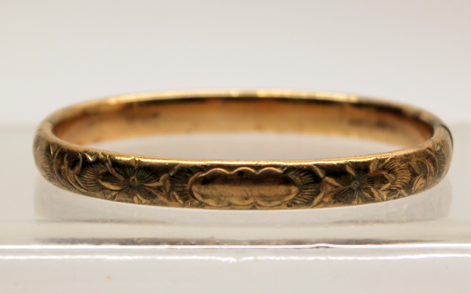 Antique Victorian Gold Filled Bangle Bracelet for Child