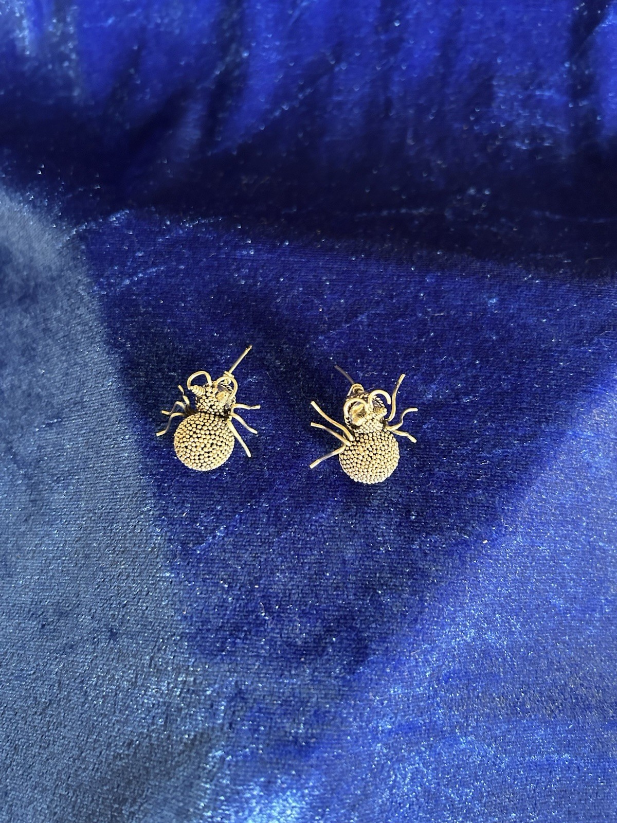 Vintage Sterling Silver Handmade Beetle Brooch/pins 2 Great Detail Nice Work
