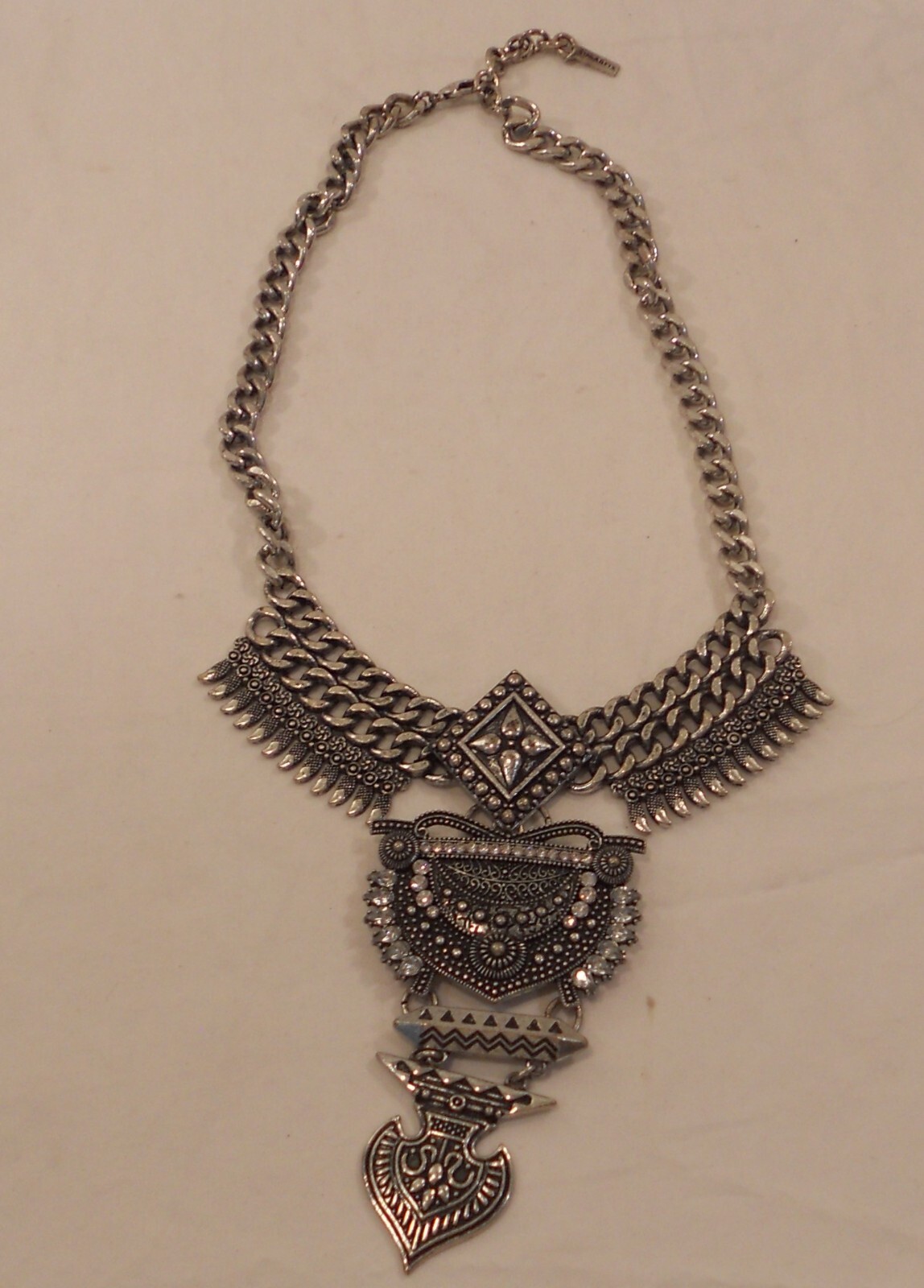 Sugarfix By Bauble Bar Silver-tone Statement Bib Necklace