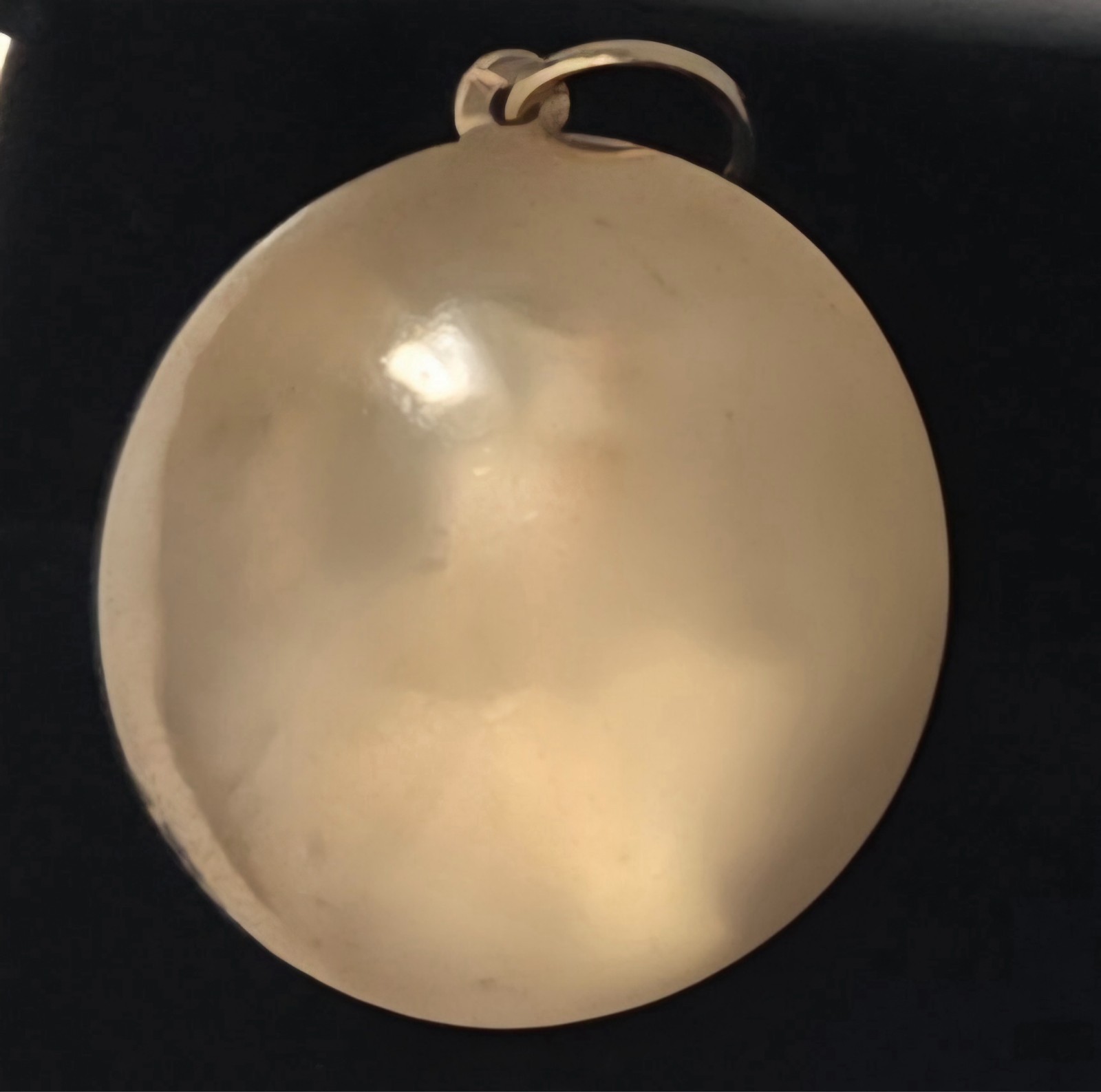 Vintage 14K 3d Orchid above a Field of Stars Pendant/Charm with Purple Stones