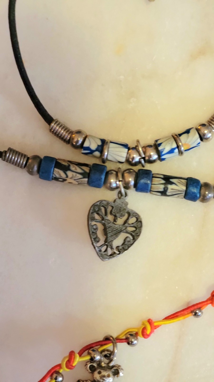 Authentic Grateful Dead Road-Worn Lot Jewelry Collection | Dancing Bears · Hemp