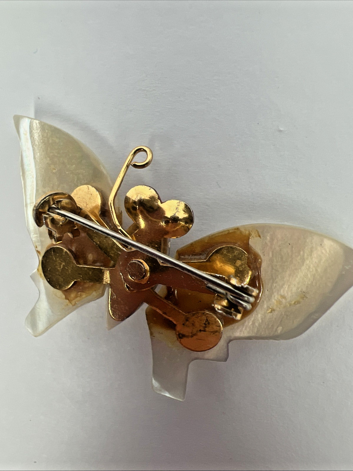Vintage Butterfly Brooch Lot Signed Gerry’s Money Marvella Mother of Pearl READ