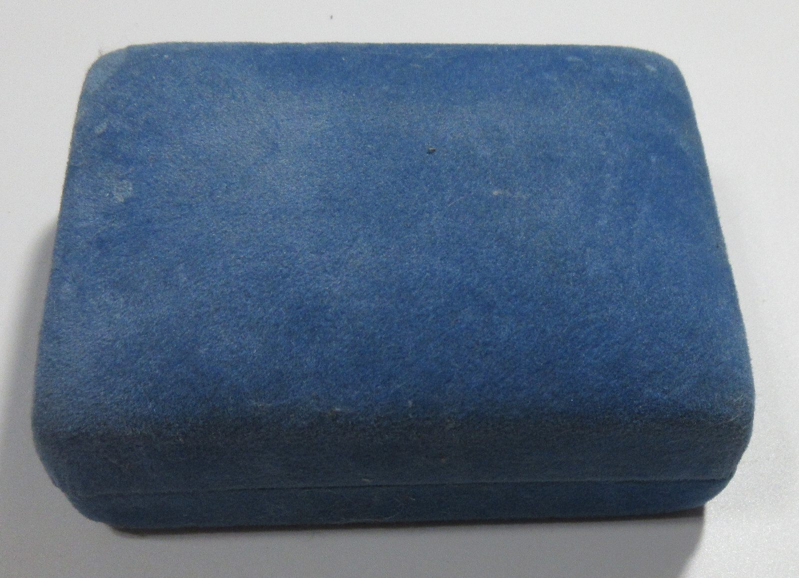 VTG SWANK mesh WRAP Men SET Cuflink Lapel Tie tac pin Blu Rhinestone Silver Tone