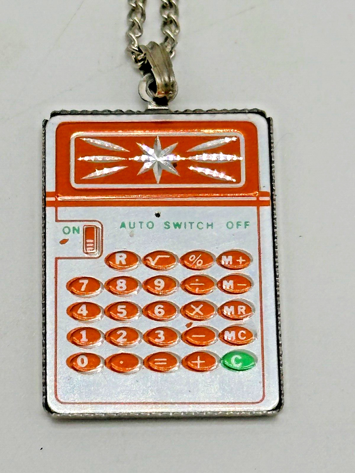 Vtg Miniature Necklaces Chiclets, Kit Kat, Calculator, Bounty, Cassette Tape