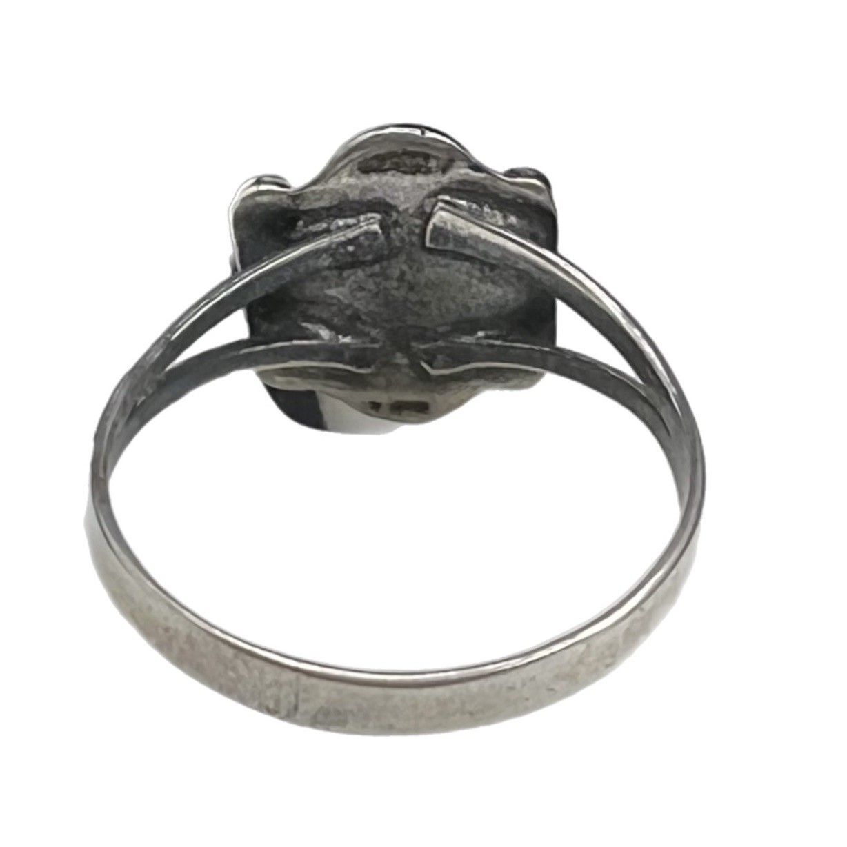Vintage Ball Design 925 Sterling Silver Ring Child’s Size 4.25 Signed