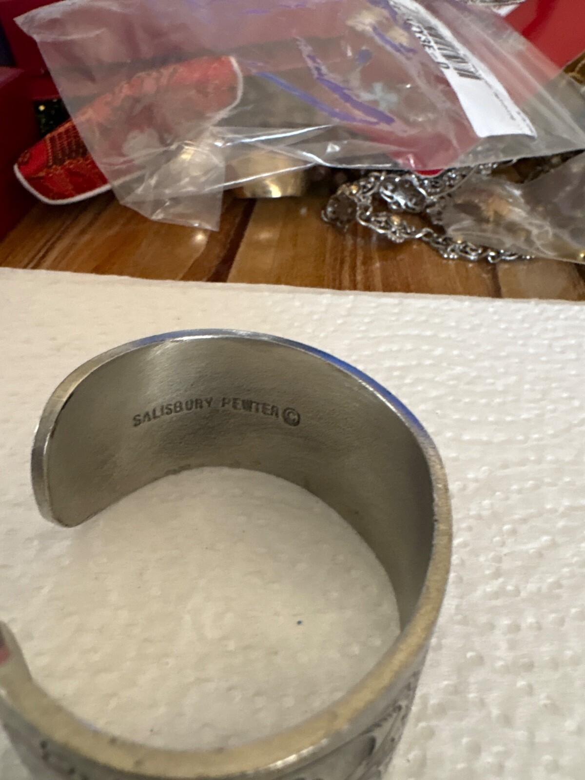 Salisbury pewter Cuff Bracelet May