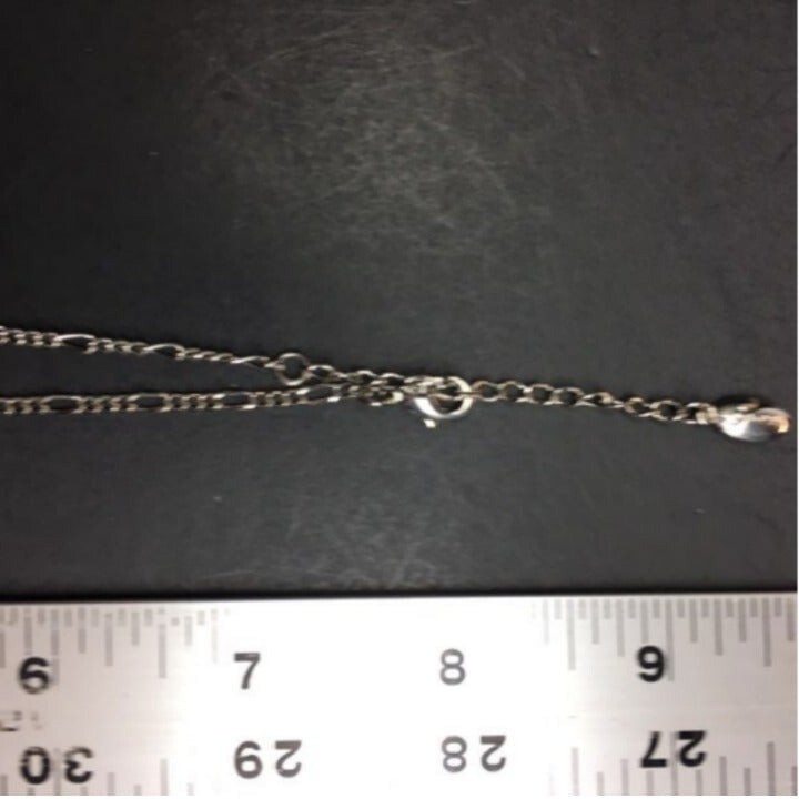 Gwen Short Chain Necklace 16 In Shiny Silver Retro Vintage Classic Soft Girl
