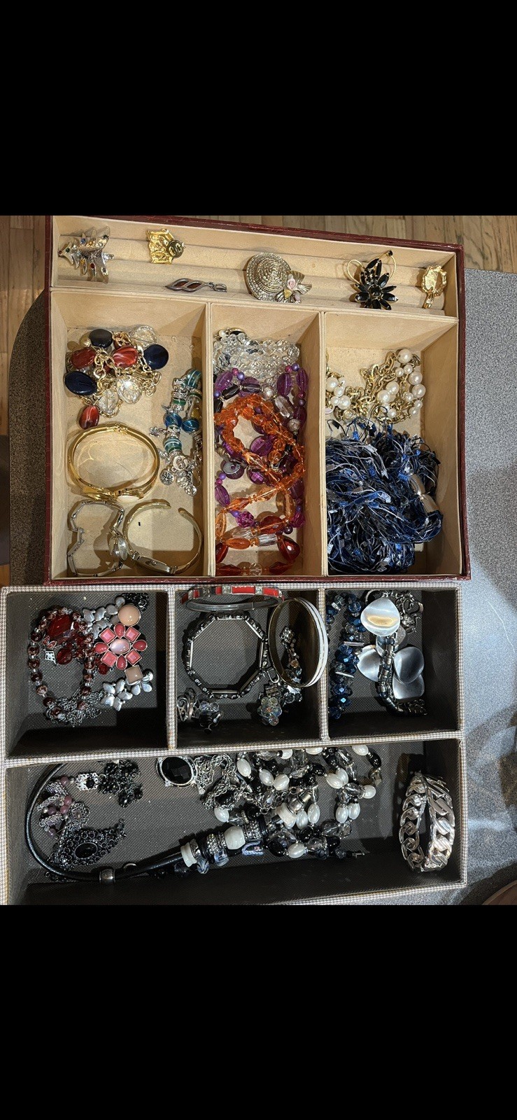 Costume Jewelry Lot – Vintage To Modern – Approximately 2 lbs. – See Description