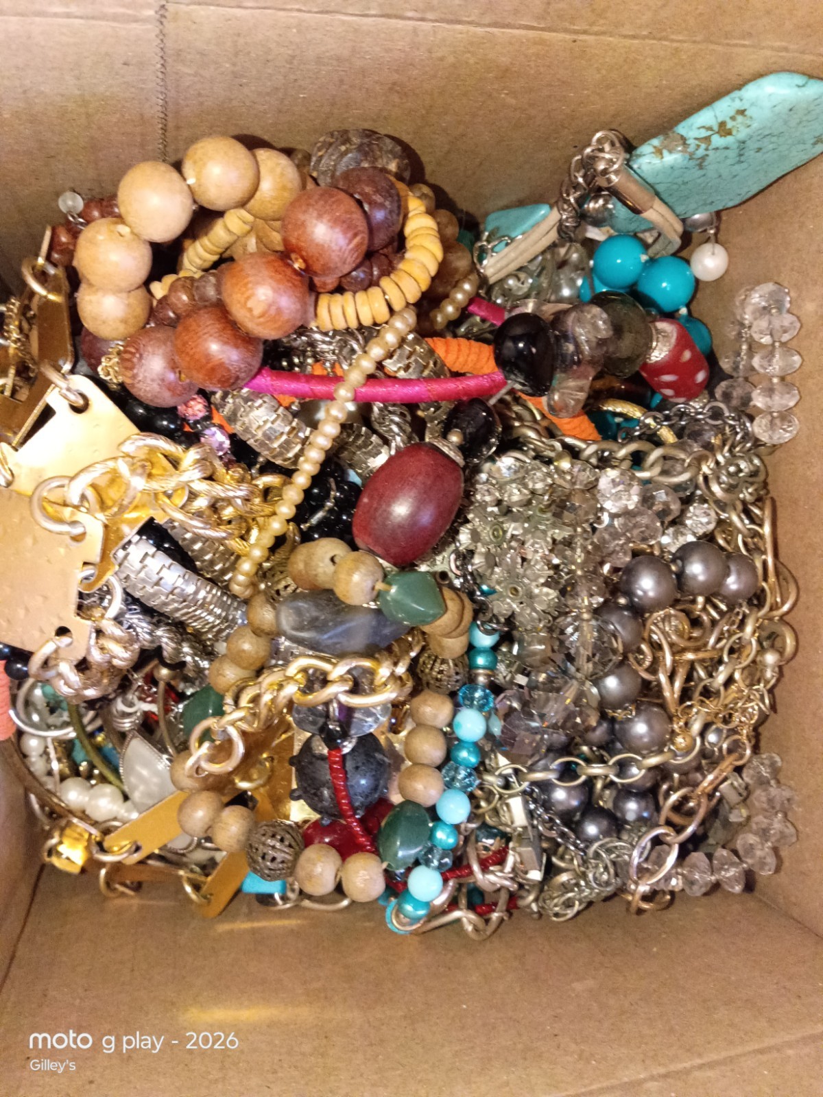 FREE SHIP 1 Lb POUND Jewelry Craft Lot Mystery Mix Vintage Y2k Modern Scoop