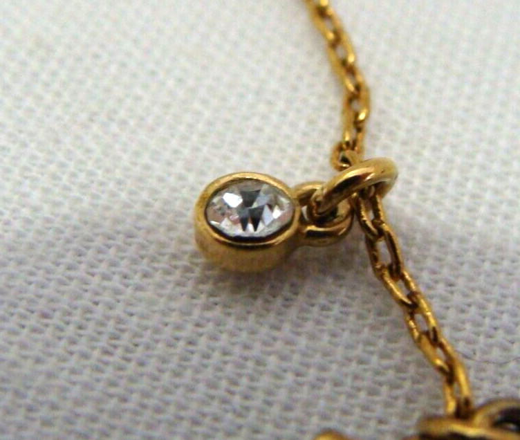 Stella & Dot Gold-Tone Necklace With Ocean Themed Charms Including Seahorse