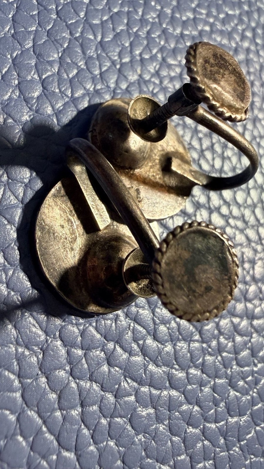 Vintage Siam Sterling Silver Niello Jewelry Set w/ Goddess Mekhala Pendants & Ea