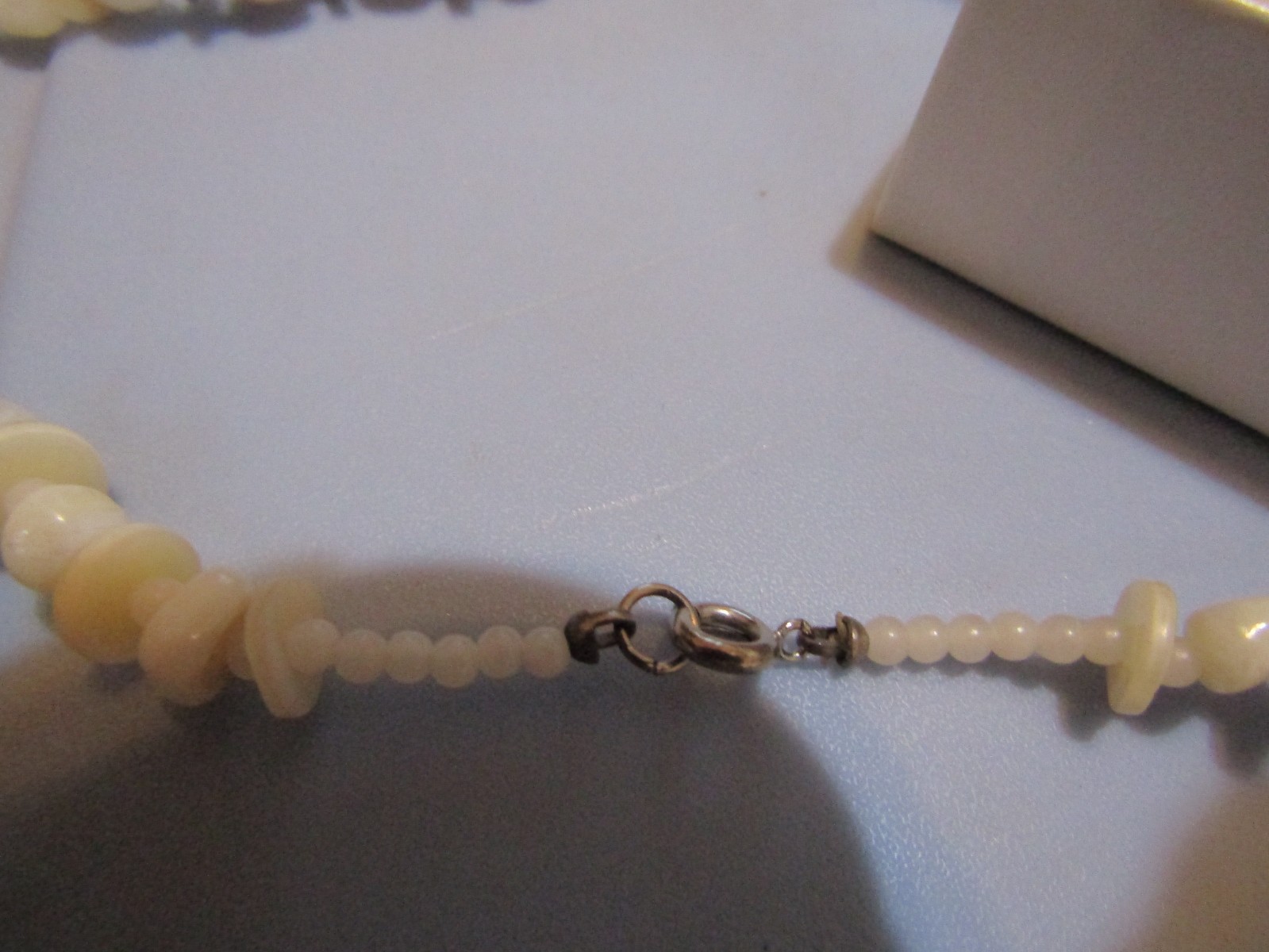 Unmarked Necklace with Shells and Stones Earth Colors