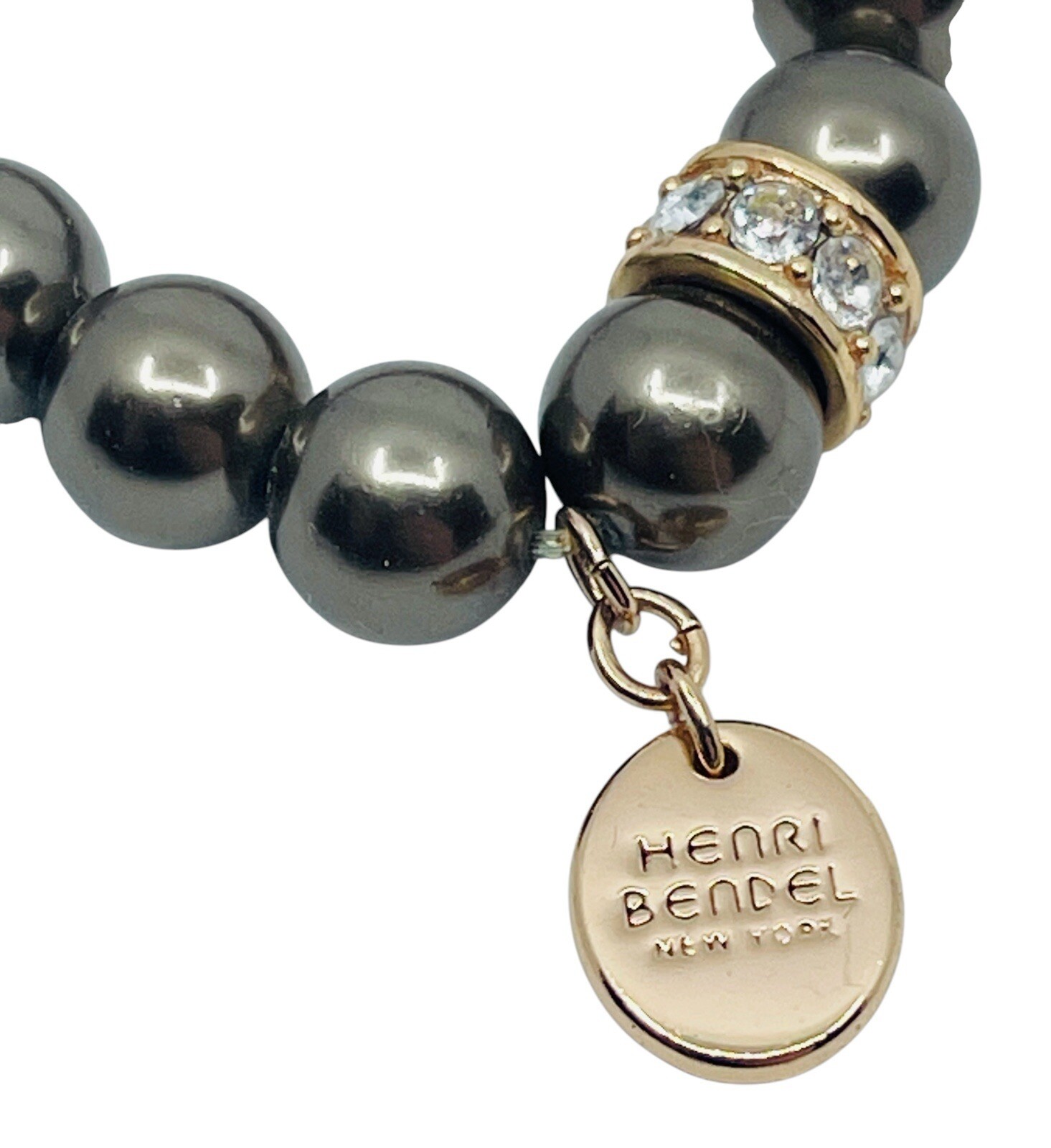 Vintage Henri Bendel Swarovski Crystal Bracelet Estate Jewelry Pre-Owned Tennis