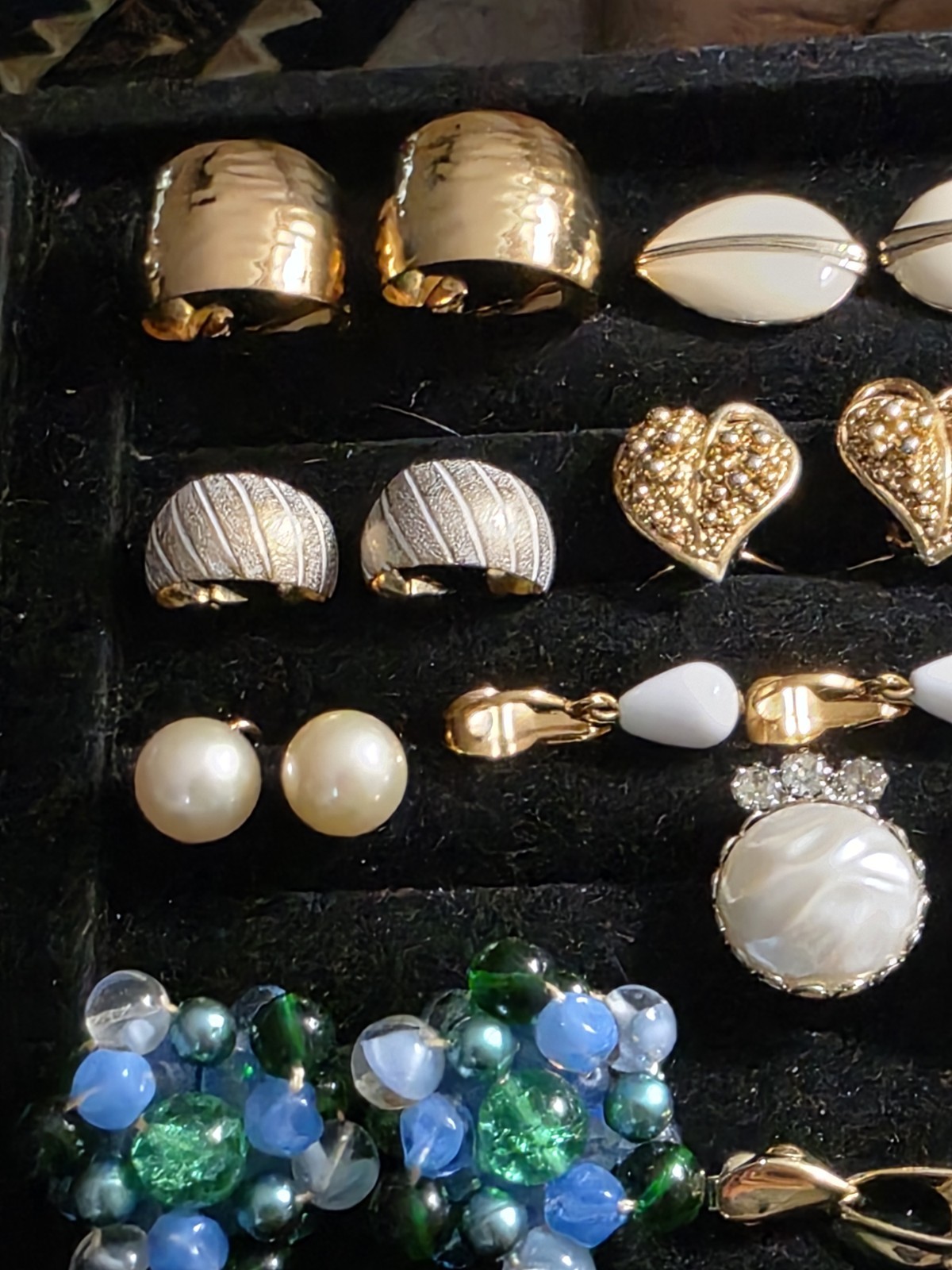 Vintage Napier Segal Sarah Cov & Other Clip Earring Lot 14 Pair