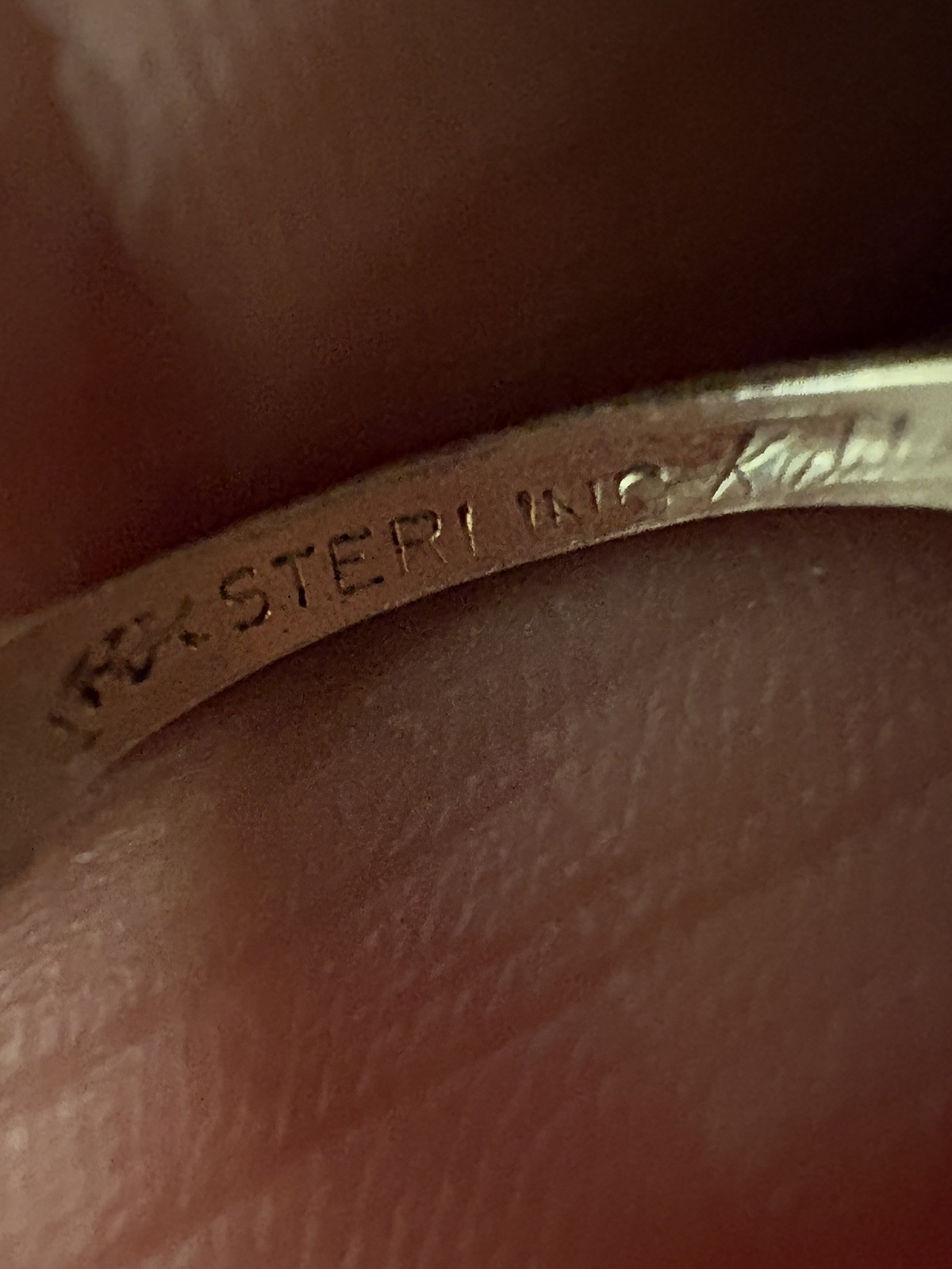 Antique Baby Child Sterling Silver Ring, Preowned