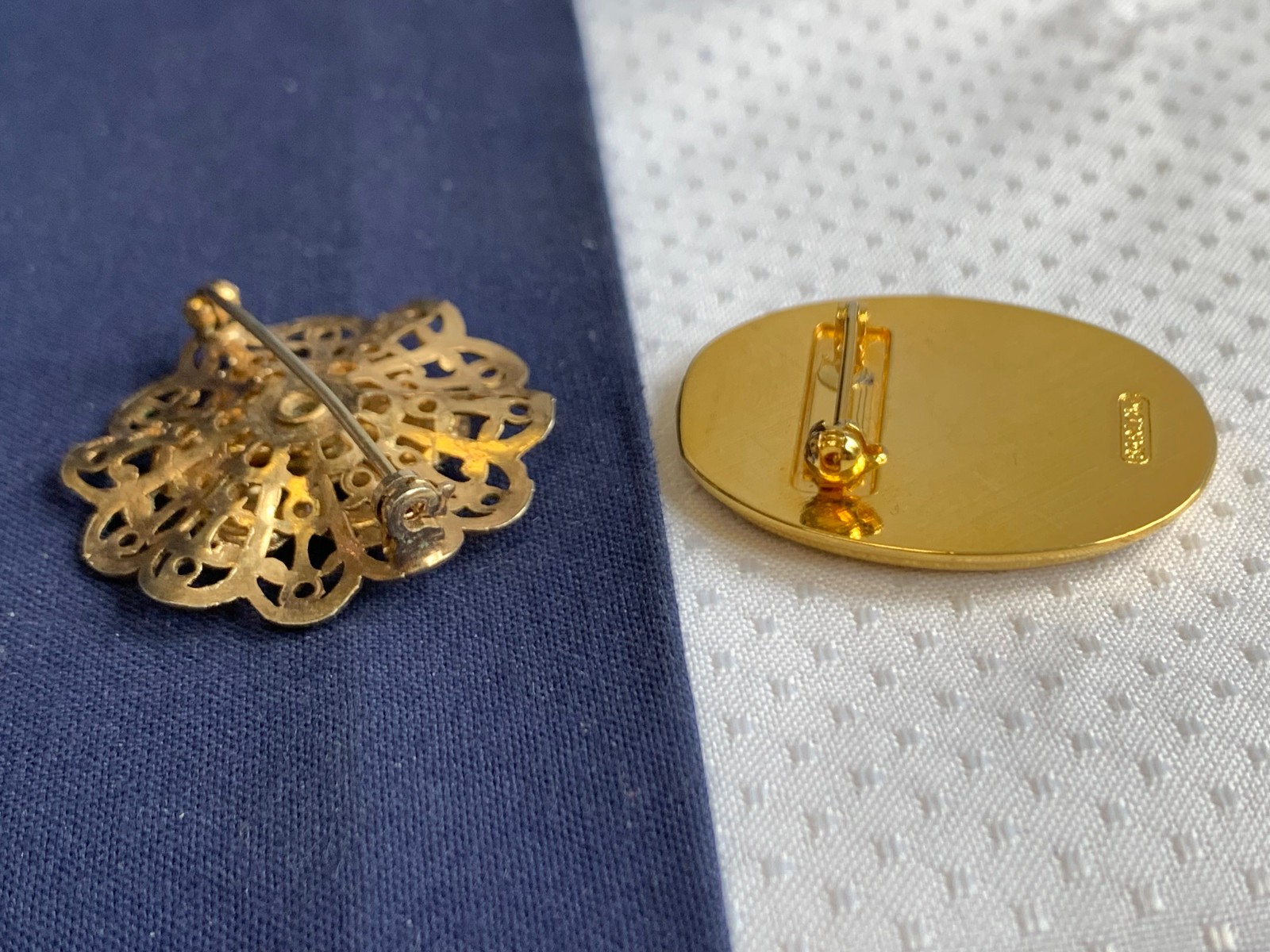 Vtg Brooch Lot DoneGal Barlow Napier Sarah Cov Avon Scatter Pins Costume Jewelry