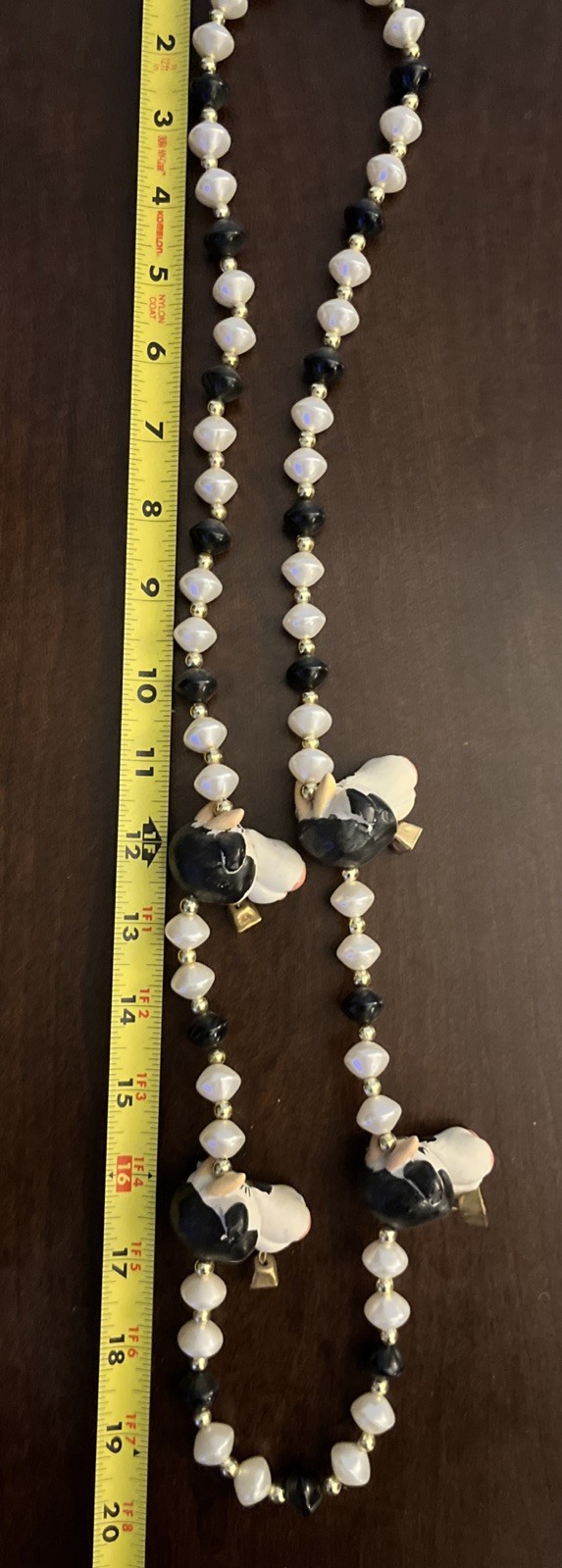 Vintage Cow Nacklace