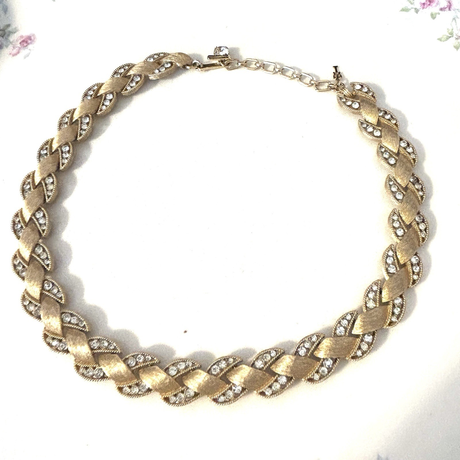 Vintage Trifari Necklace Cavalcade Collection Alfred Philippe 16”