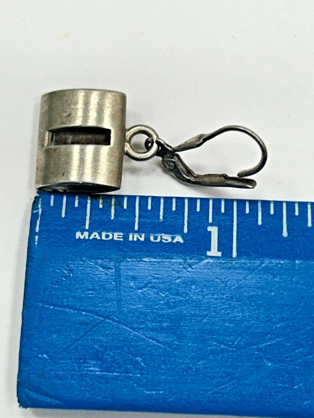 Vintage Modernist Signed Forbes 925 Sterling Silver Earrings