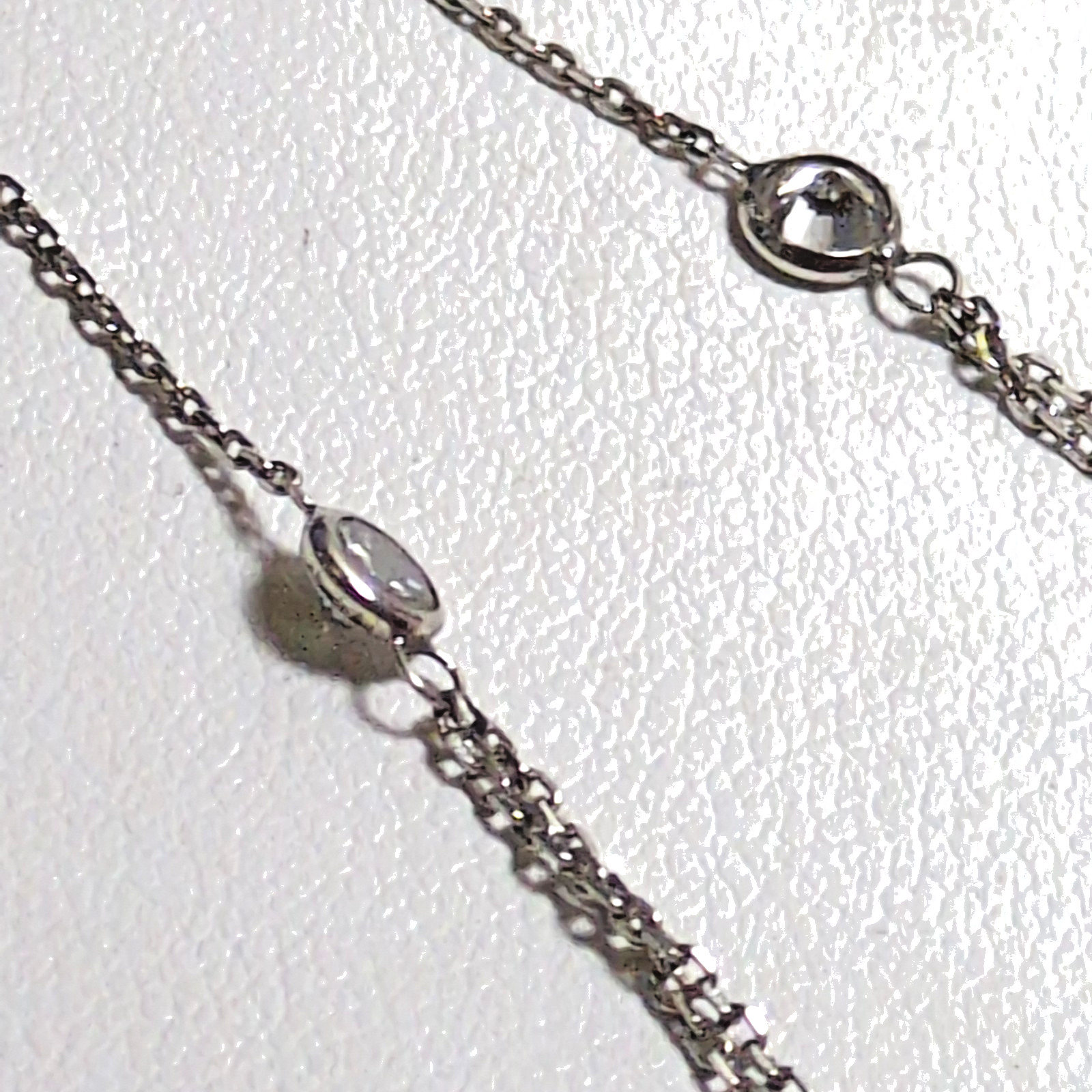 Celestial 925 Silver Crystal North Star Double Layered Chain Necklace 14-16″