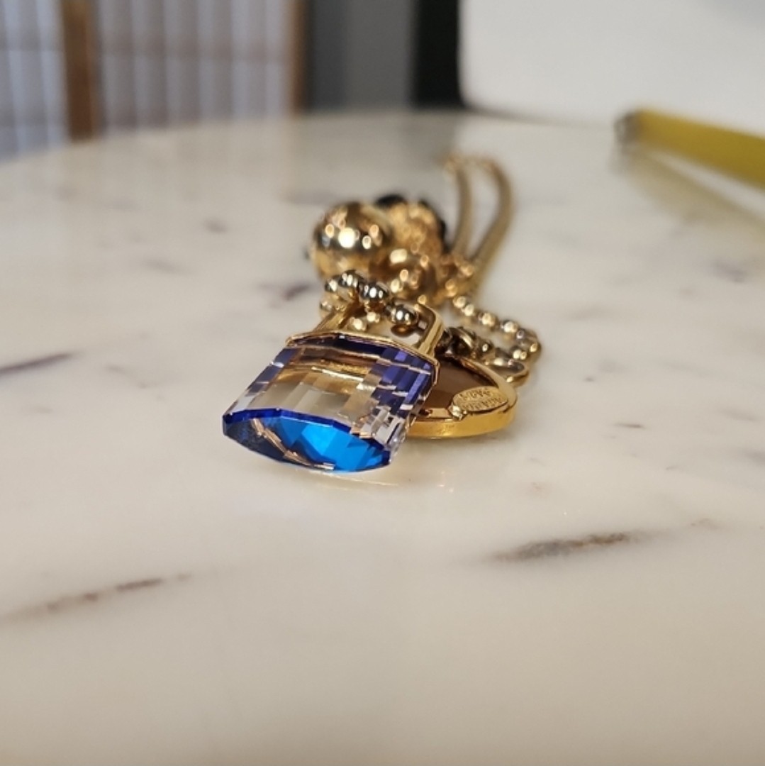 AGATHA PARIS Necklace 4 Charms | Swarovski Crystal Necklace