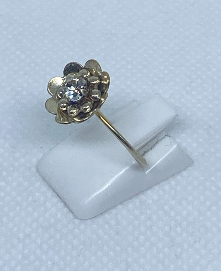 Rings Silver 875 Size 7.25 . Weight 1.41 g. Soviet Vintage Jewelry USSR