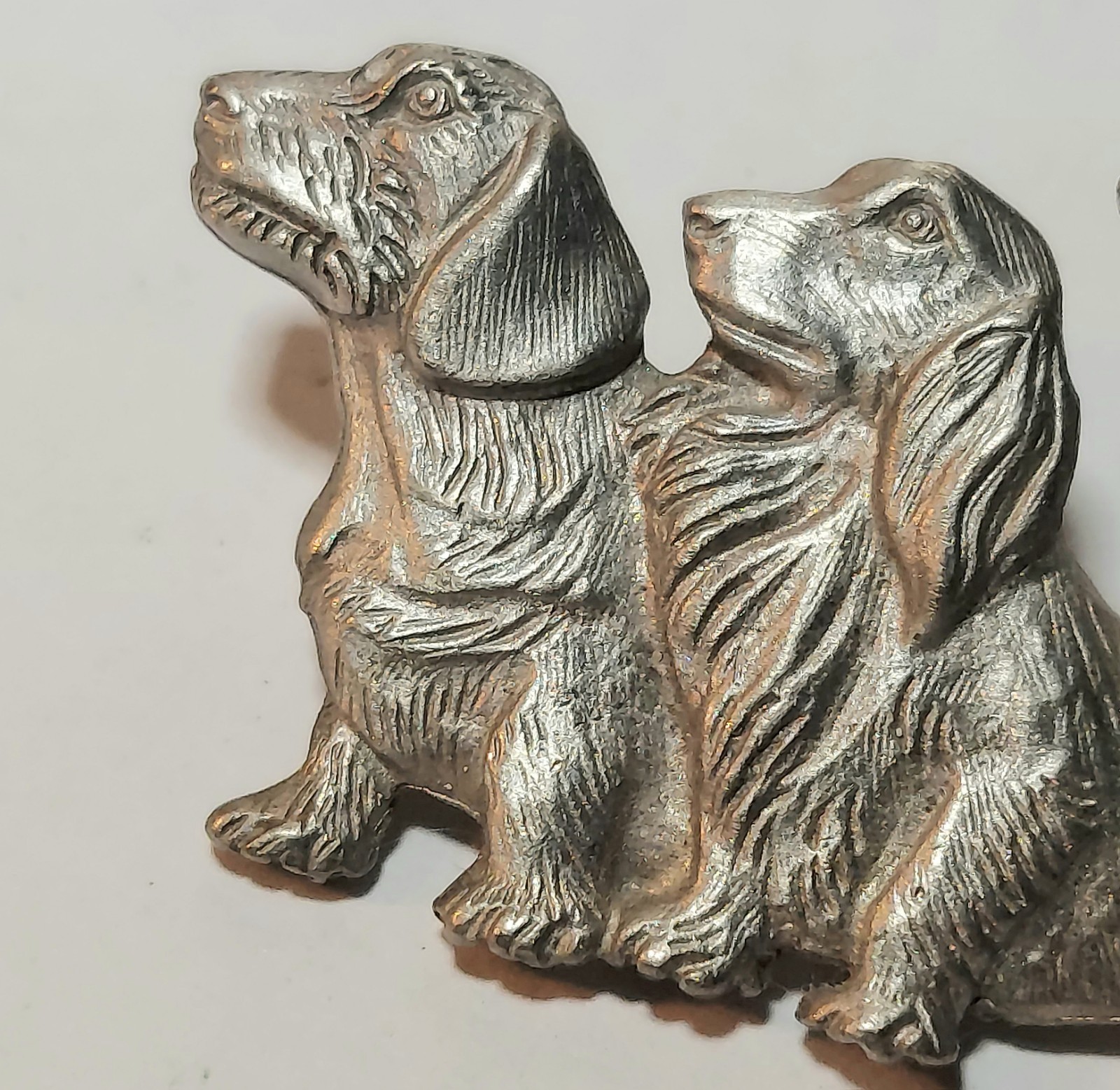 Dachshund Dogs Trio Pewter Brooch Pin By Jonette Jewelry JJ 2.25″