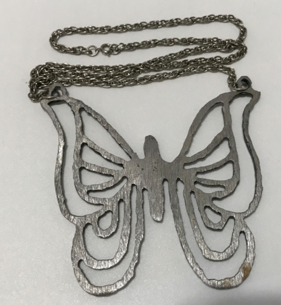 Vintage Butterfly Jewelry Lot Bracelet,Pendant ,Pin, Necklace