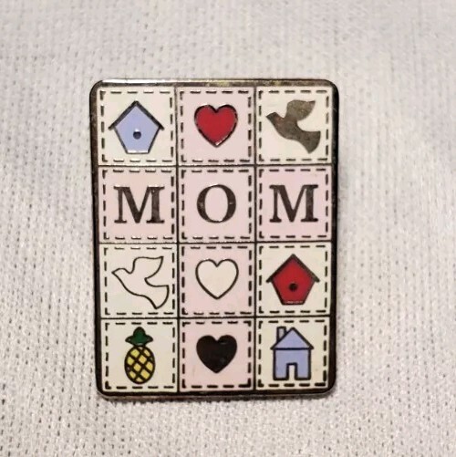 Vintage Mom Patchwork Pin Valley Casting
