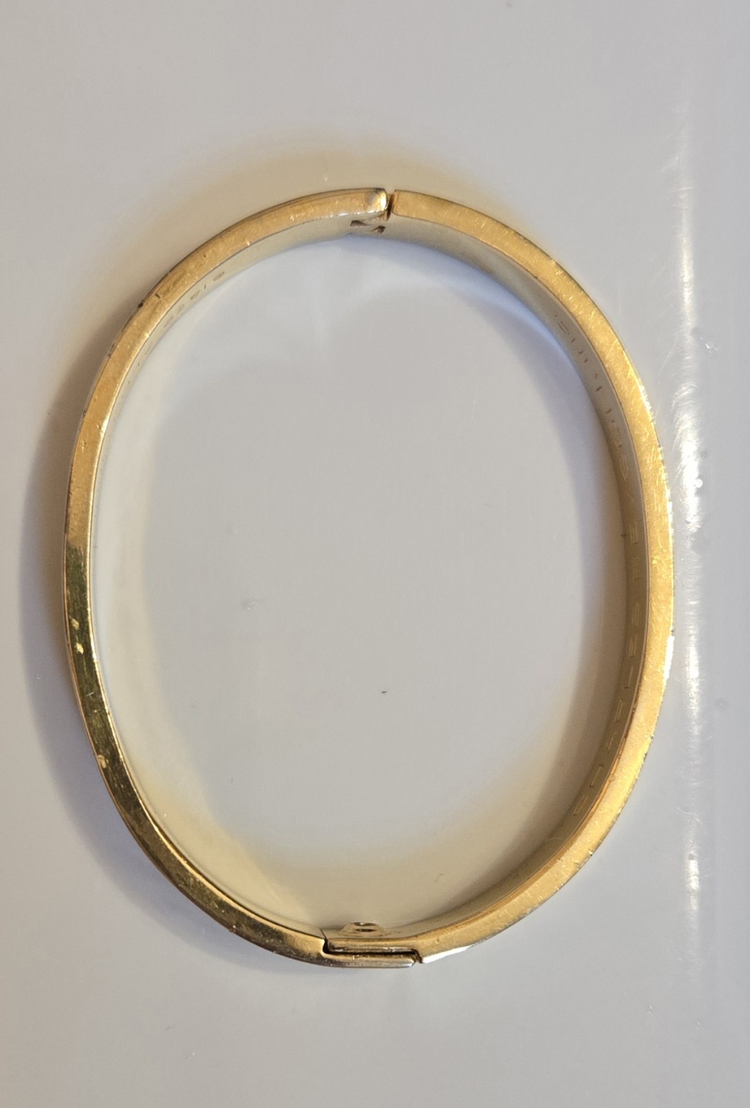 Vintage 1970 Charles Revson Aldo Cipullo “Love Bracelet” – Gold Electroplate