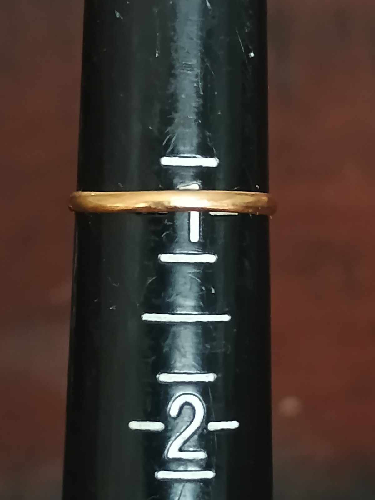 Vintage 10k Baby Gold Band Ring Can Be Worn On Chain As Pendant / Charm as well