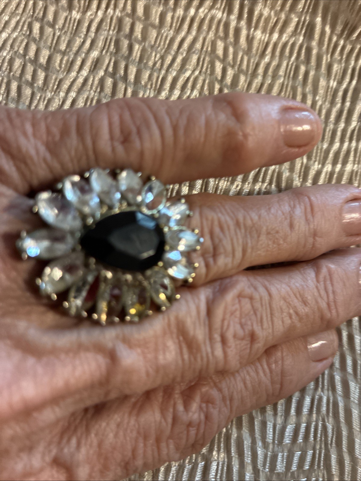 vintage rhinestone Ring
