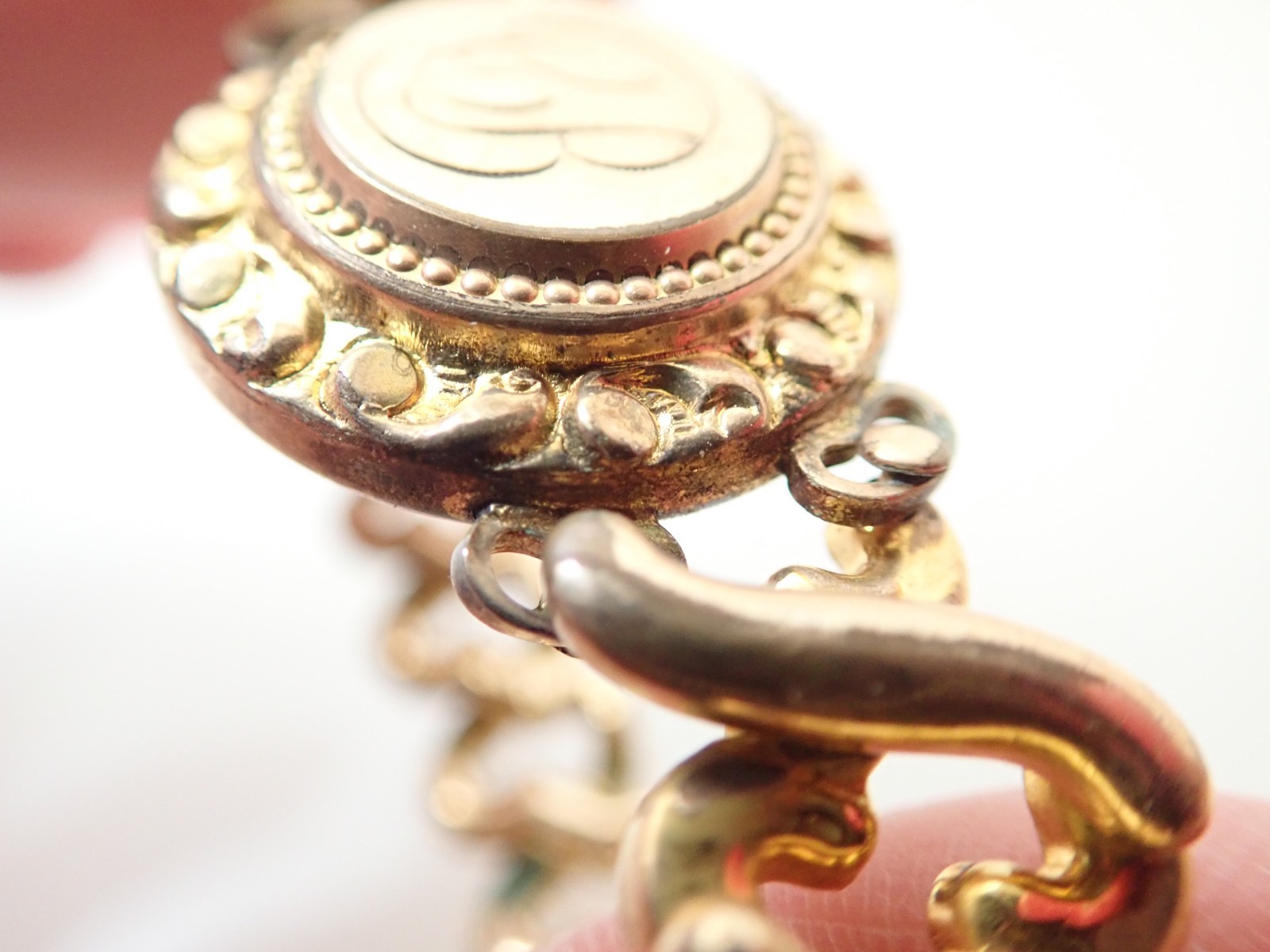 Antique Gold Filled Sweetheart Expansion Expandable Stretch Bracelet 28.5g