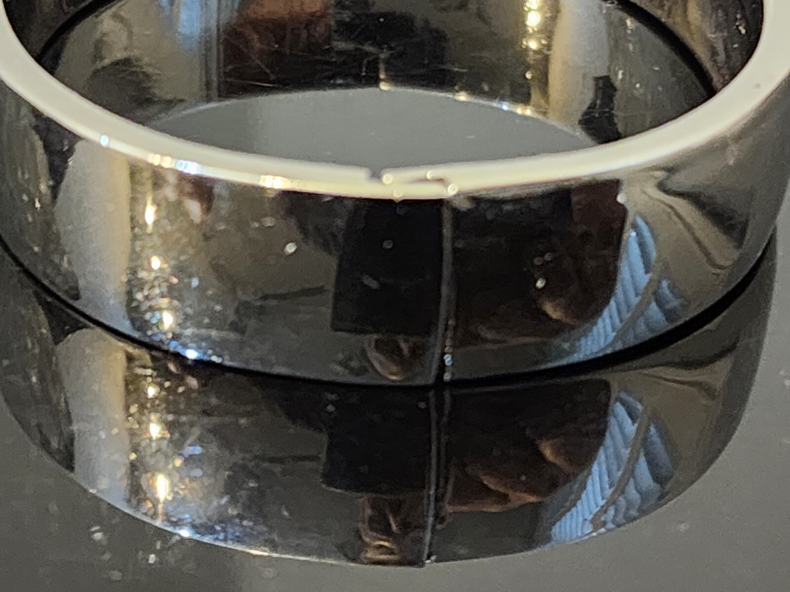 Vintage Sterling Silver Bangle Bracelet MCM Thick and Heavy 64 Grams