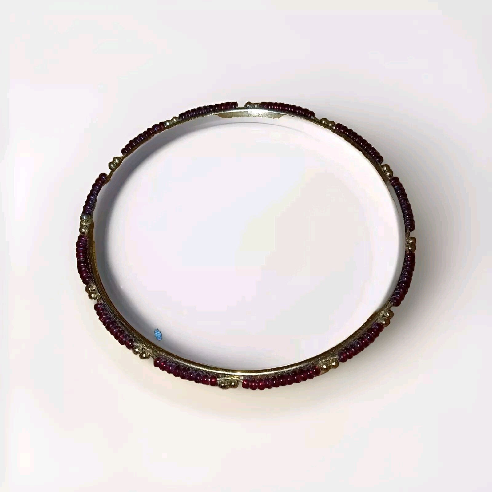 Women’s Bangle Bracelets Stackable Small Slender Beaded BOHO Set Of 10