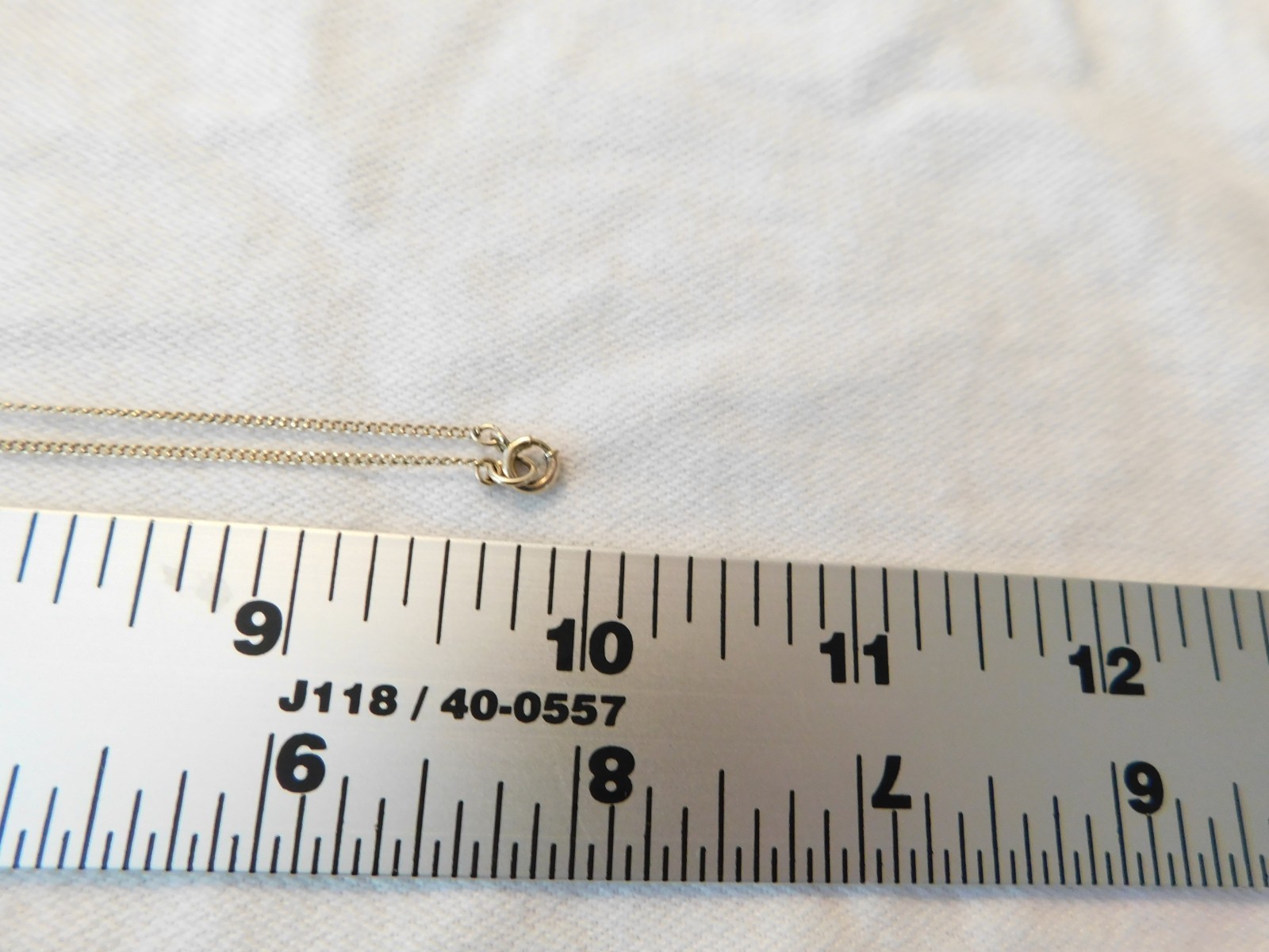 Antique 12K Gold Filled Cross Pendant Necklace