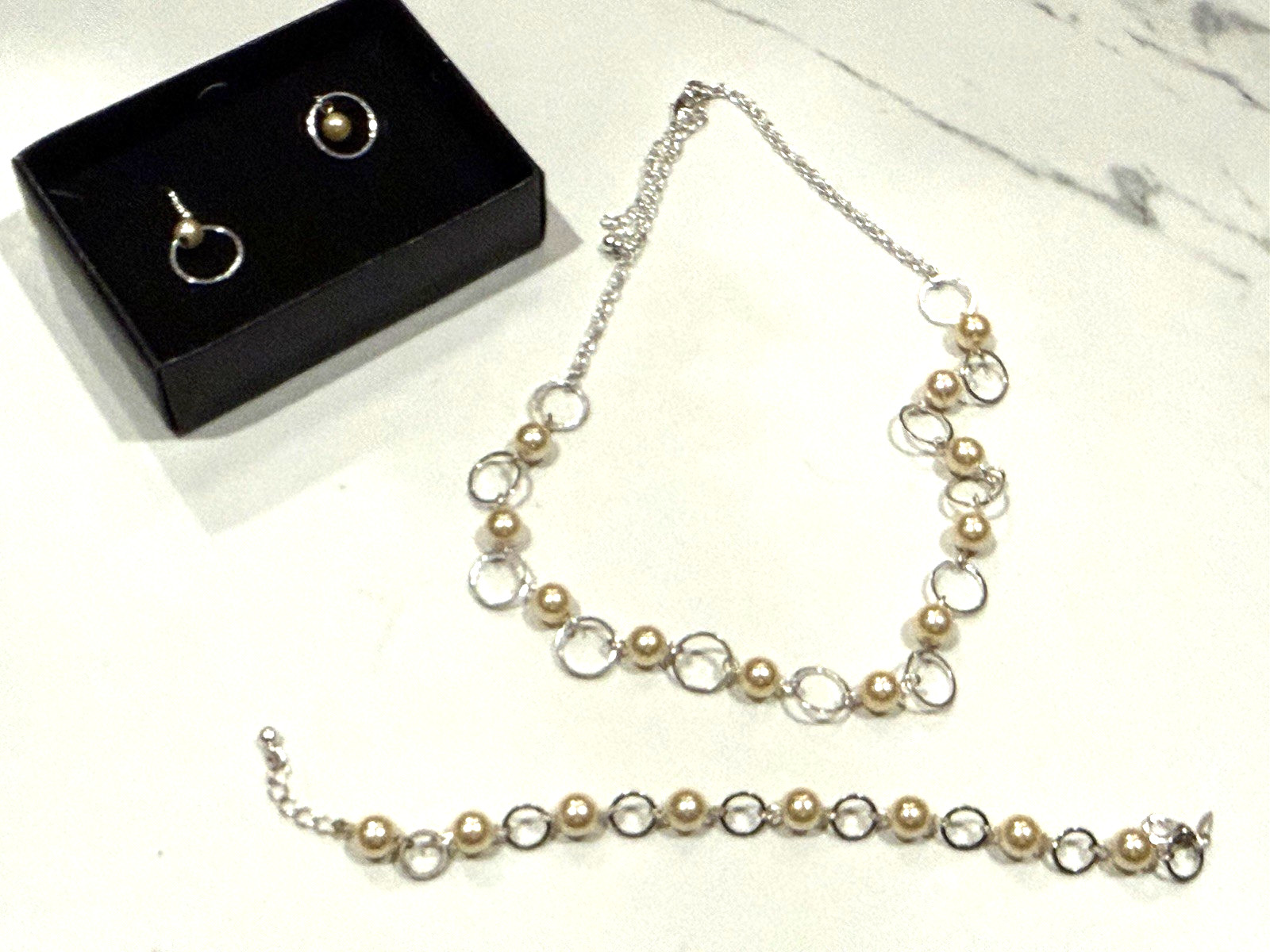 AVON SAQ NRT SHB NECKLACE EARRING BRACELET PEARL TURQUOISE RUBY HEART LOT NEW LN