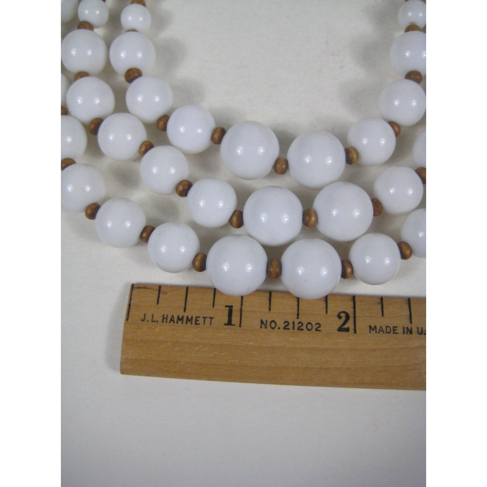 Beaded Necklace 16 inch Choker Vintage STYLE Multi Strand Festival Jewelry