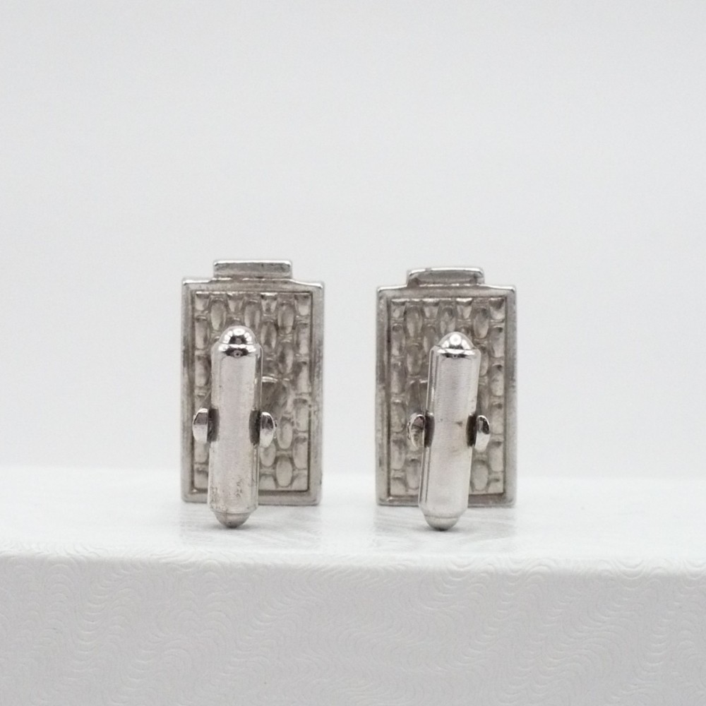 Post War Cuff Links 1950s Vintage Mid Century Cufflinks by Speidel
