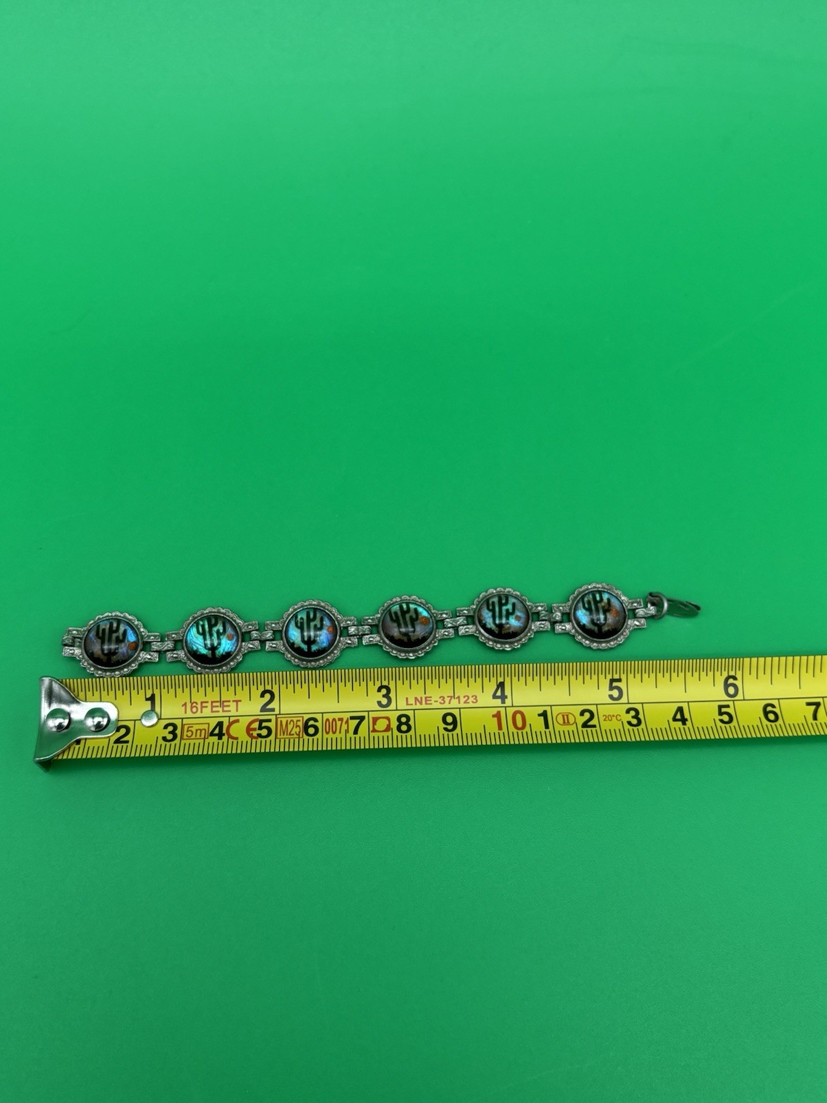Vintage MCM Bubble Cactus Desert 6 1/4″ Bracelet