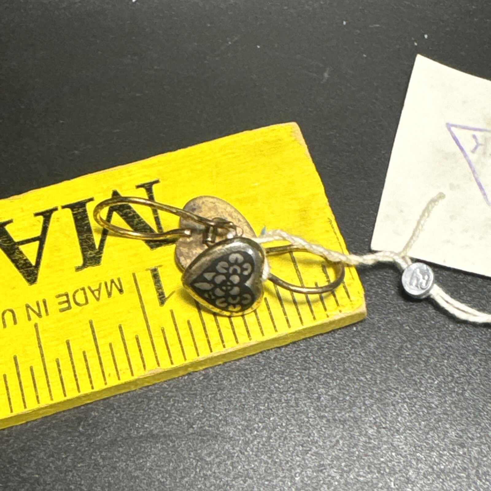 Vintage Soviet USSR silver 875 Gold plated ring Floral Earrings Set 80’s Kubachi