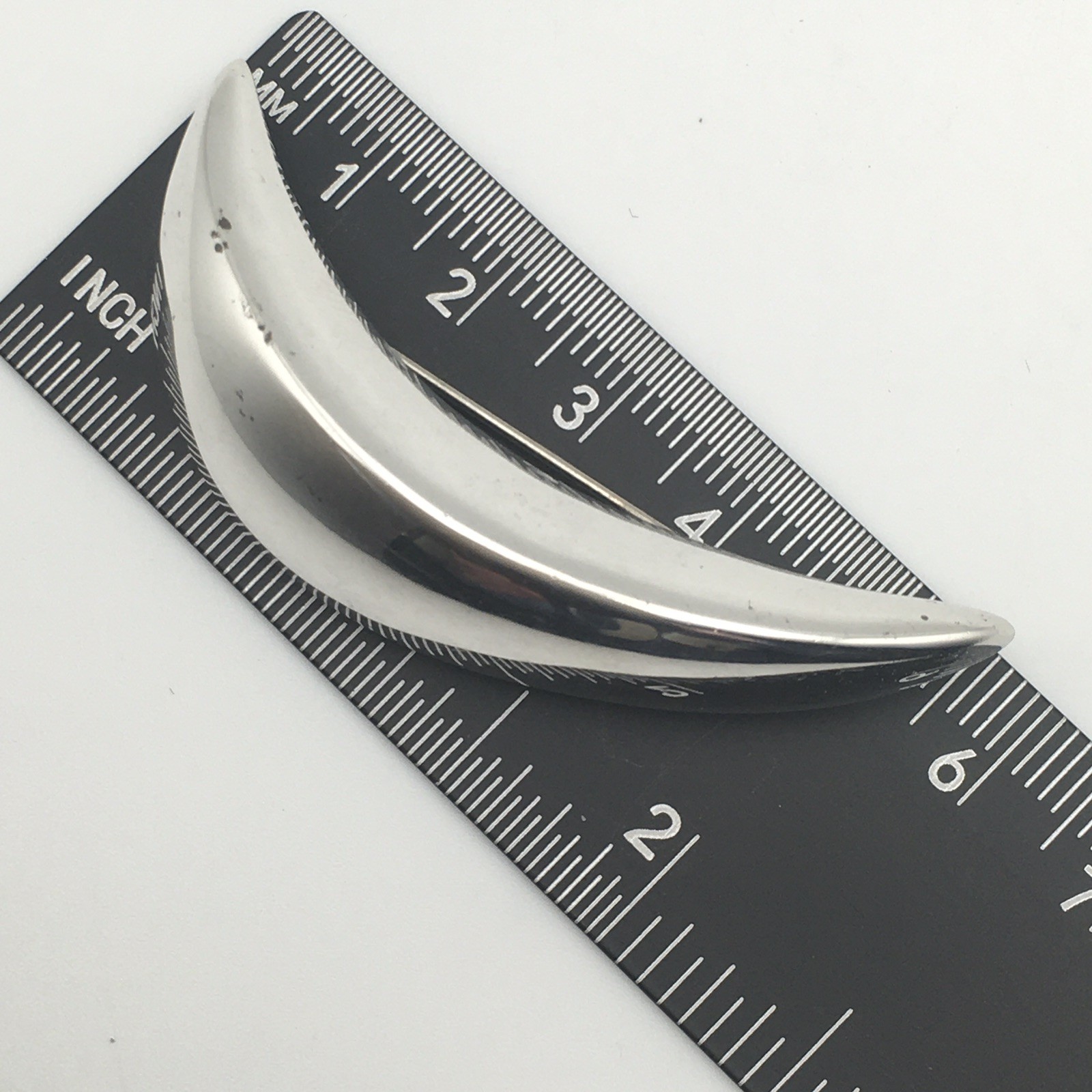 Sterling Silver Vintage BAYANIHAN Modernist Art Deco Pin Brooch 925 7.5g #29