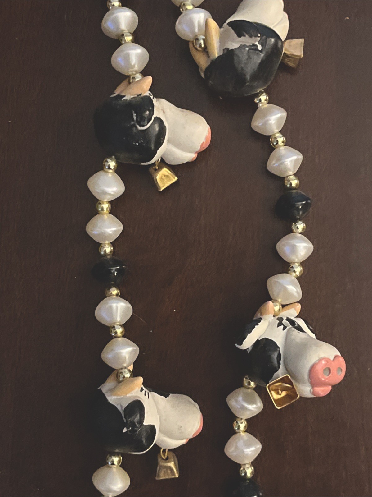 Vintage Cow Nacklace