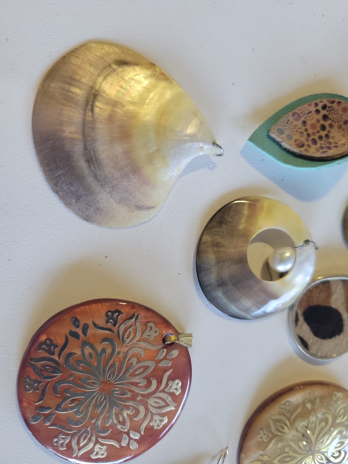 Miscellaneous Vintage Small/Mini Craft Jewelry Lot-Unique Items Charms