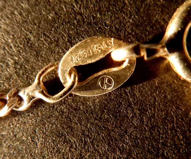 Vintage Sterling Silver “Sweet 16″ Necklace 18”. Pendant 1″ x 3/4′.