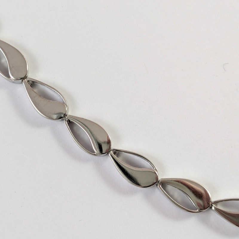 45.5cm Danish Sterling Silver Randers Solv Troels Tvenstrup Handmade necklace