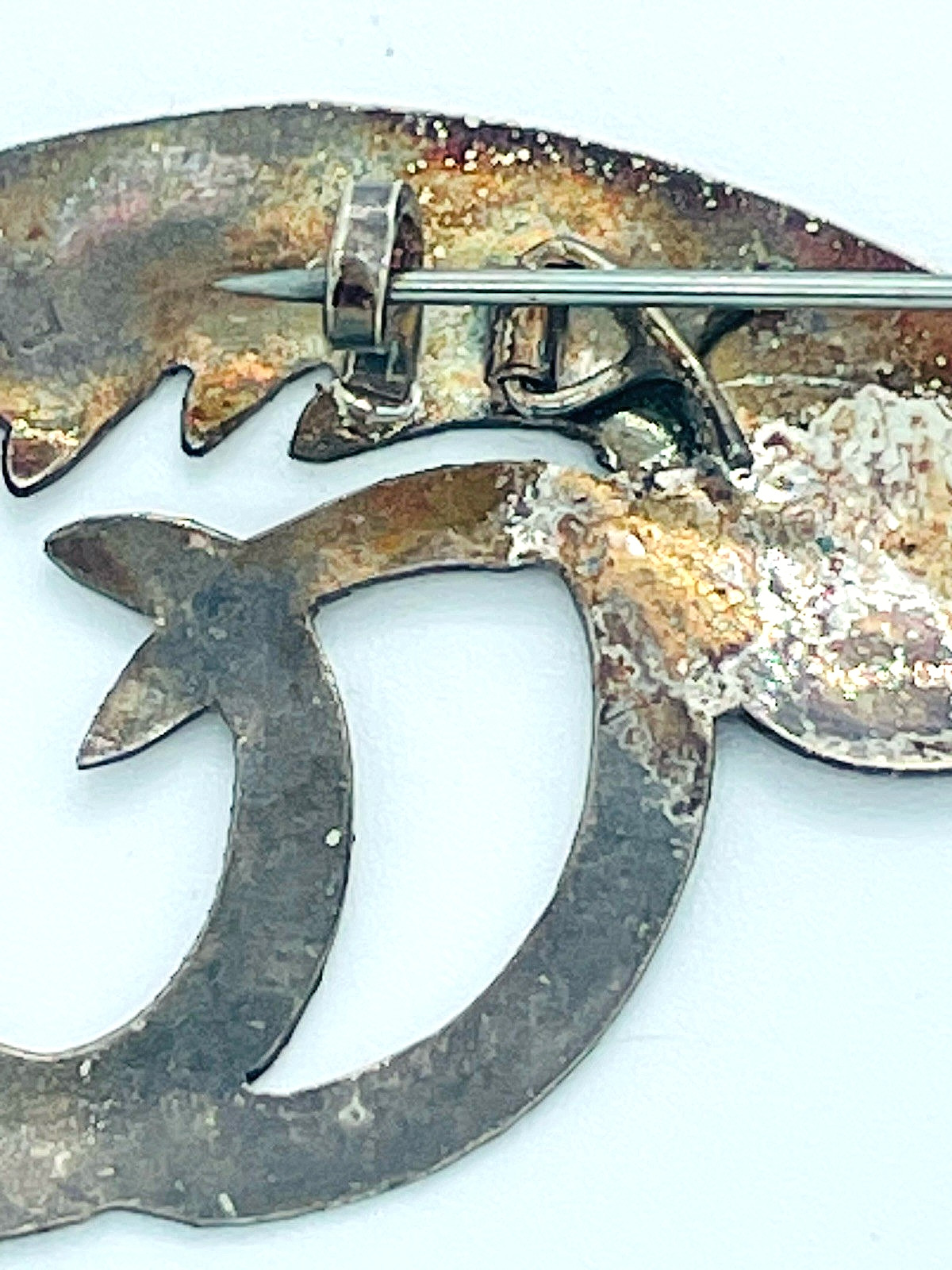 Sterling Silver Quetzal 2026 Modern Folklore Bohemian Sculptural Bird Pin