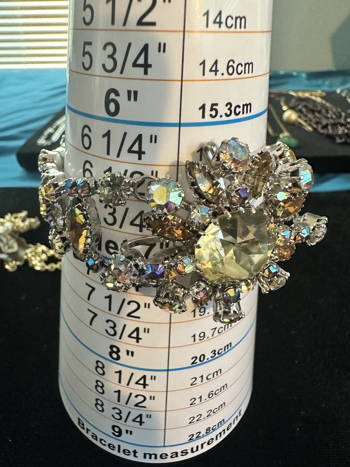 Austrian Vintage Crystal Bezel Set