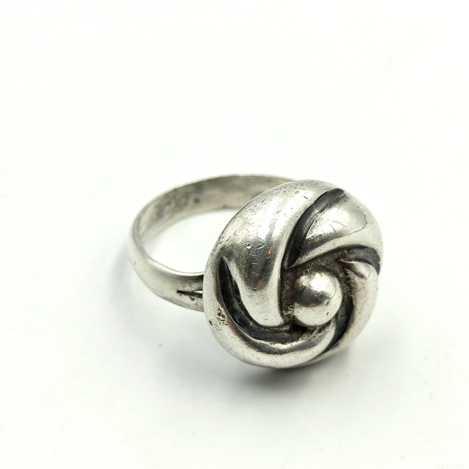 Vintage 980 Silver Ring Size 6.5 Made In Mexico